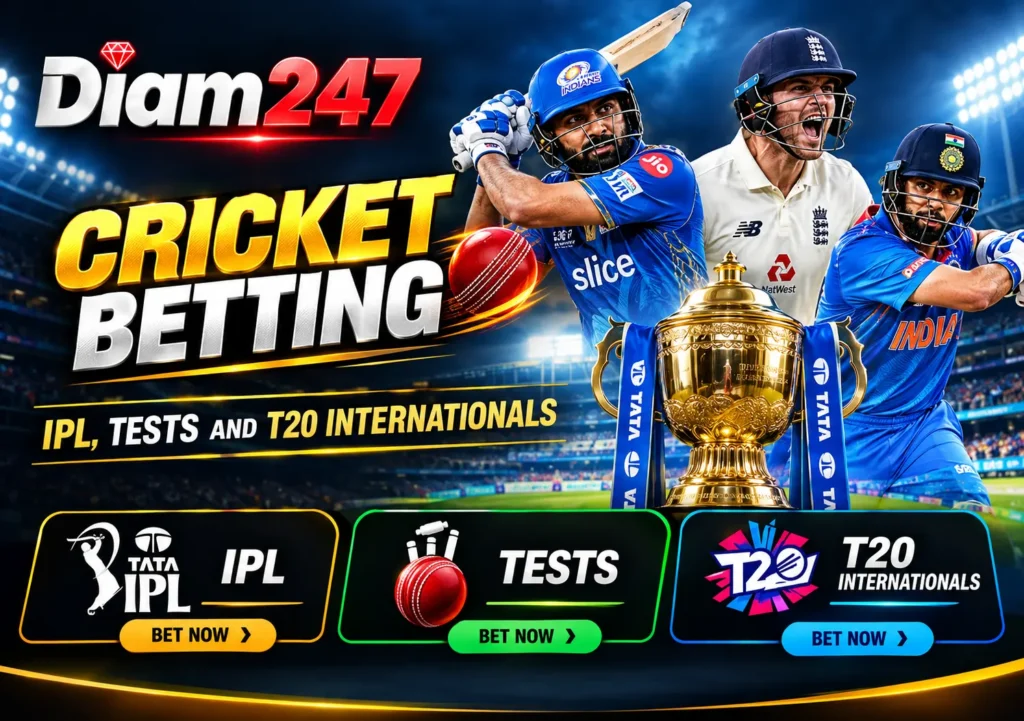 Cricket Betting: IPL, Tests and T20 Internationals